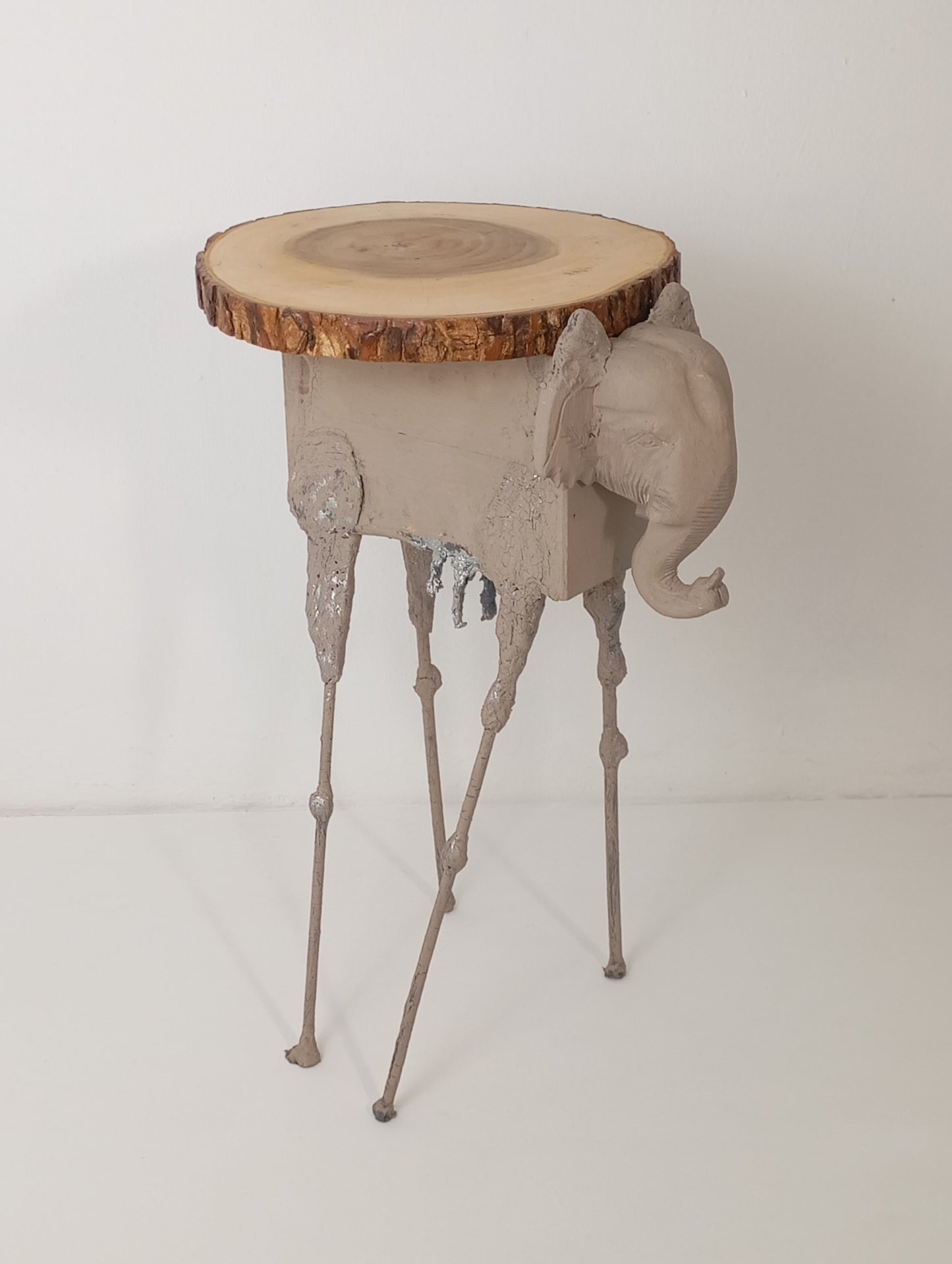 Coffee Table Author’s Side Table “Dali Elephant” โต๊ะกาแฟงานศิลป์ “ช้างดาลี”