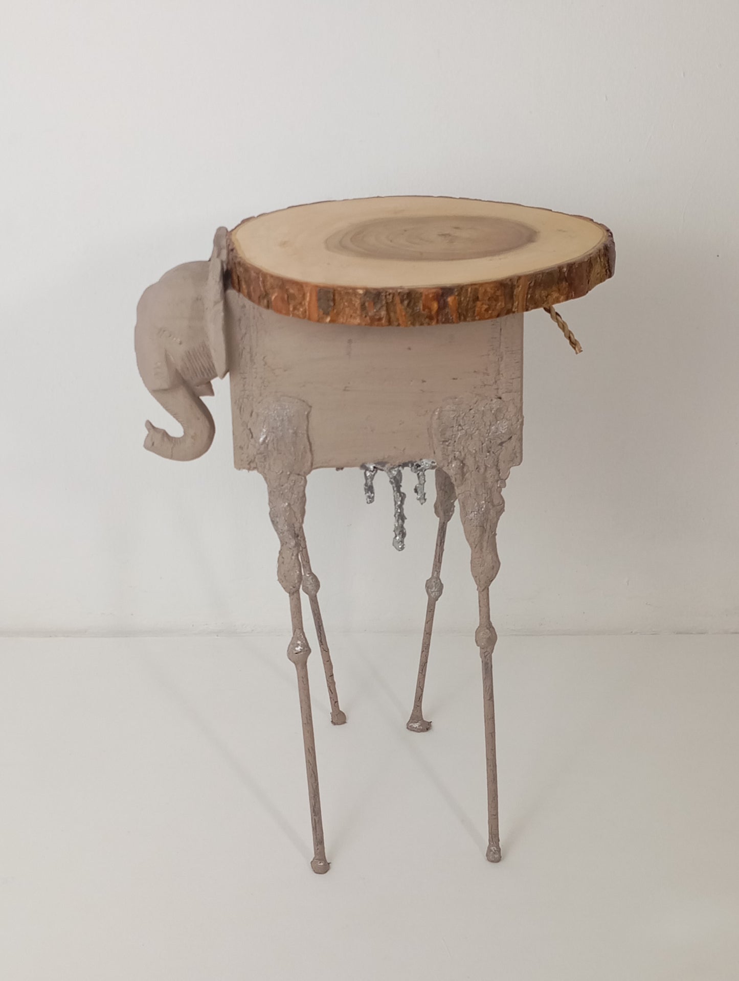 Coffee Table Author’s Side Table “Dali Elephant” โต๊ะกาแฟงานศิลป์ “ช้างดาลี”