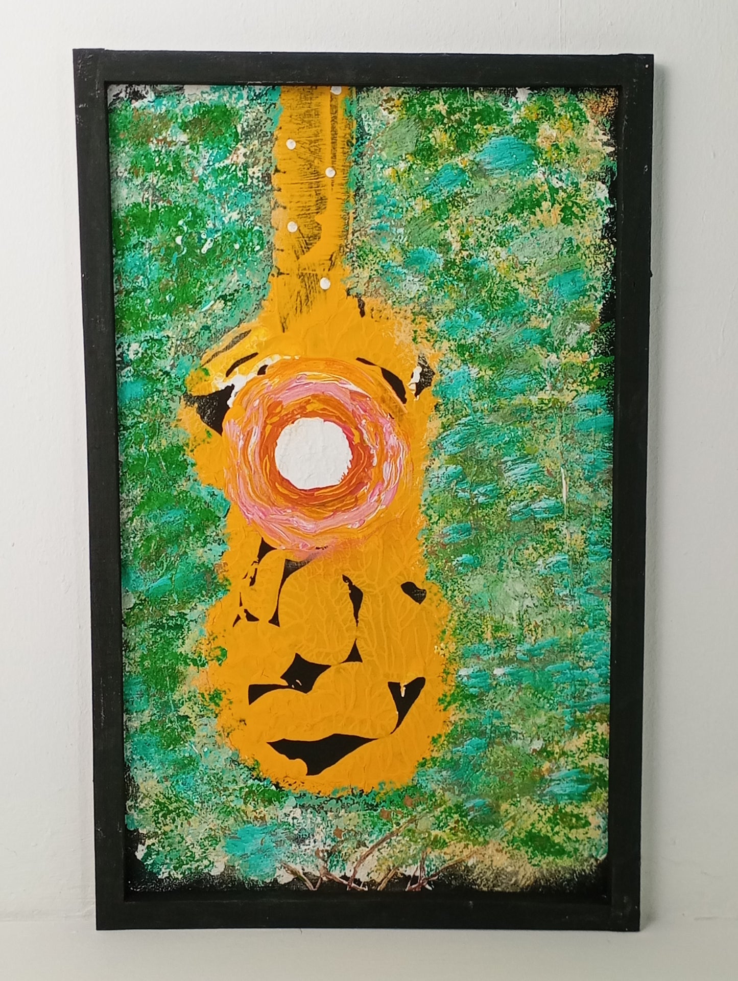 Painting Art Panel Picture "Music and Nature"