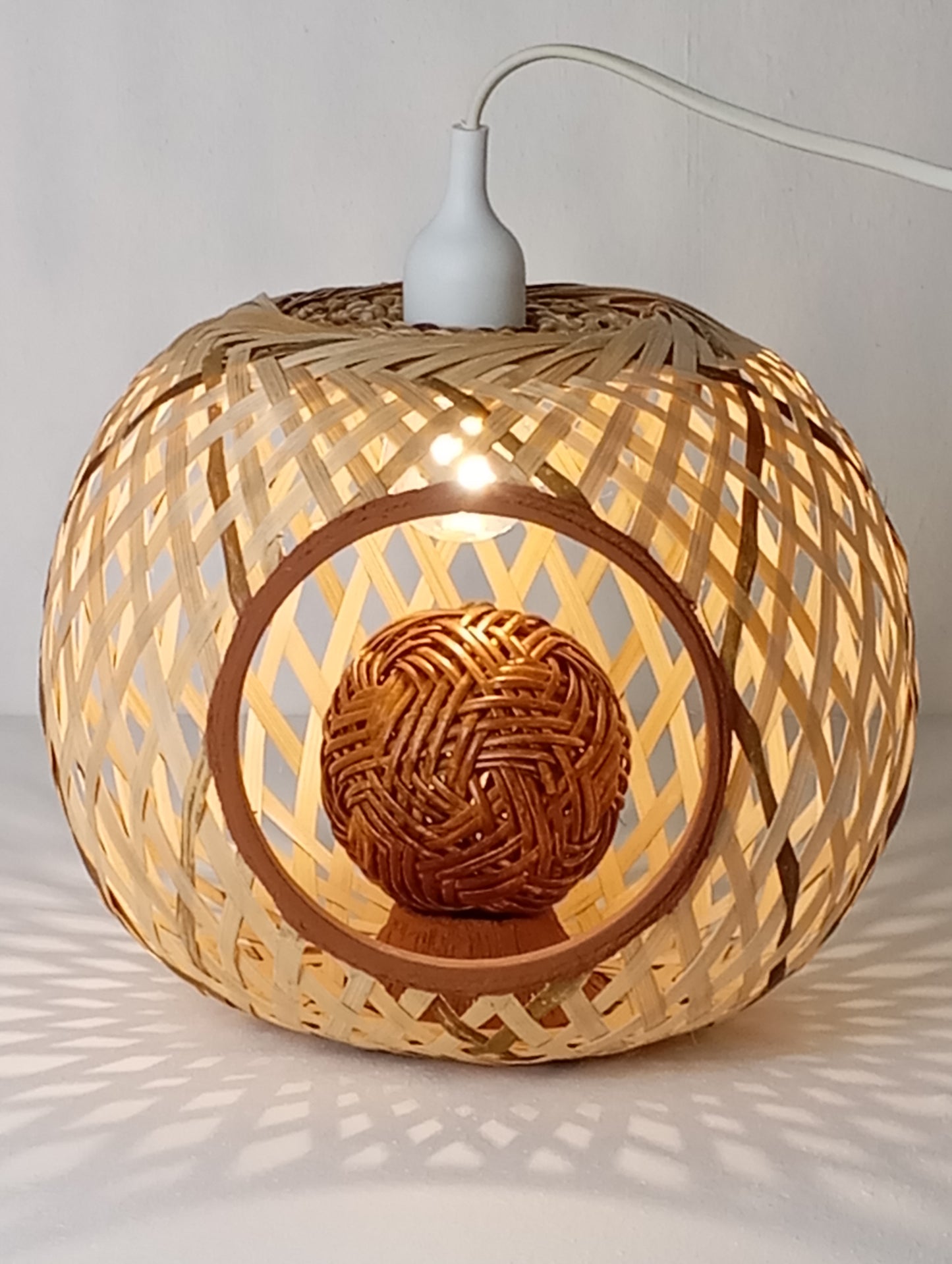 Lamp Made of Rattan “Rescue Bathyscaphe” โคมไฟหวาย “บาธิสคาฟกู้ภัย”