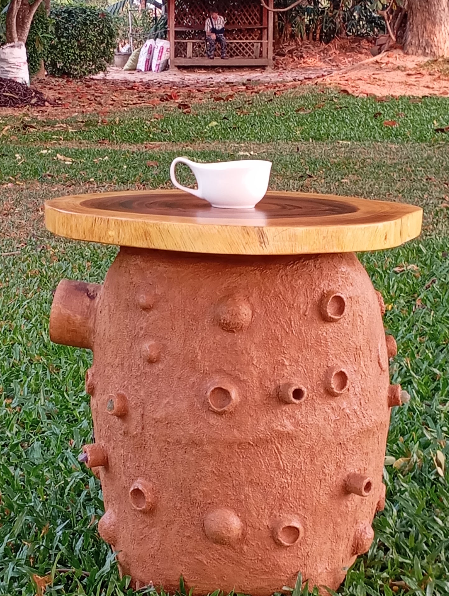 Coffee Table Art "Gem-Powered Vessel" โต๊ะกาแฟ “ยานอัญมณี”