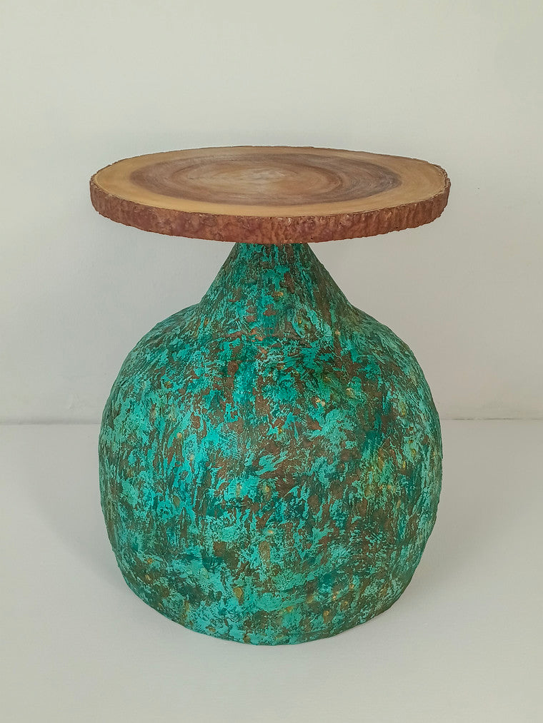 Coffee Table Handmade Sculptural Side Table “Biosphere” โต๊ะ “Biosphere” (ไบโอสเฟียร์)