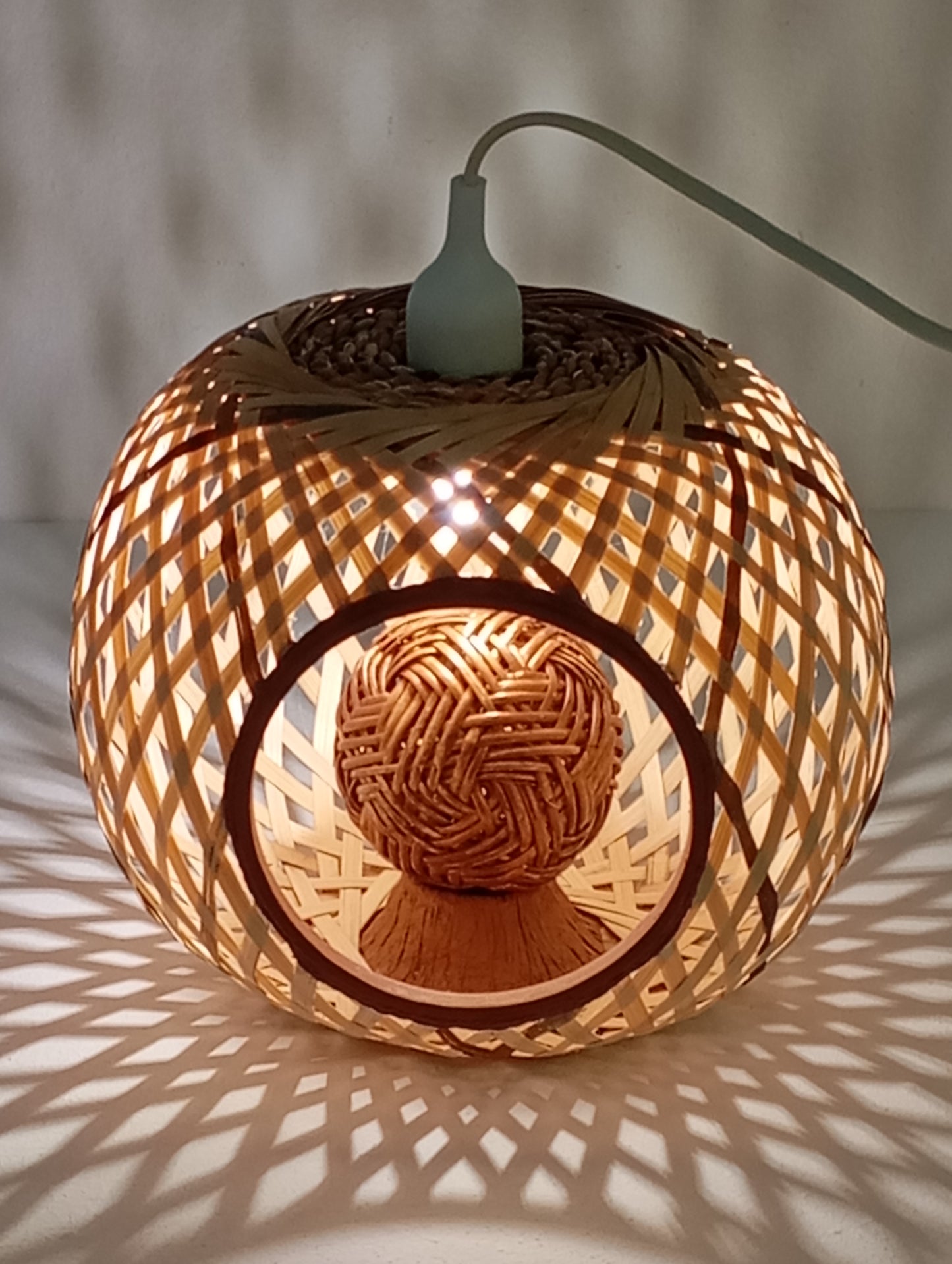 Lamp Made of Rattan “Rescue Bathyscaphe” โคมไฟหวาย “บาธิสคาฟกู้ภัย”
