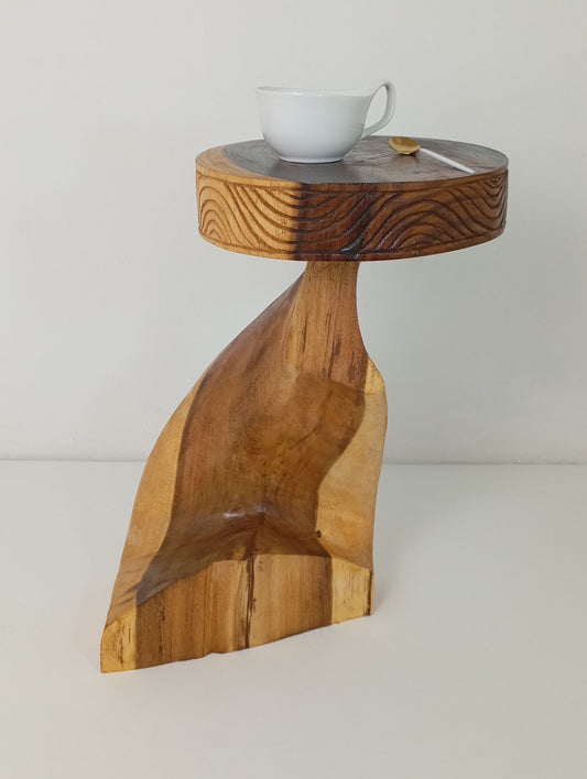 Coffee Table Side Table  Asymmetrical Solid Wood Coffee Table โต๊ะกาแฟอาร์ต
โต๊ะข้าง โต๊ะกาแฟไม้เนื้อแข็งทรงไม่สมมาตร