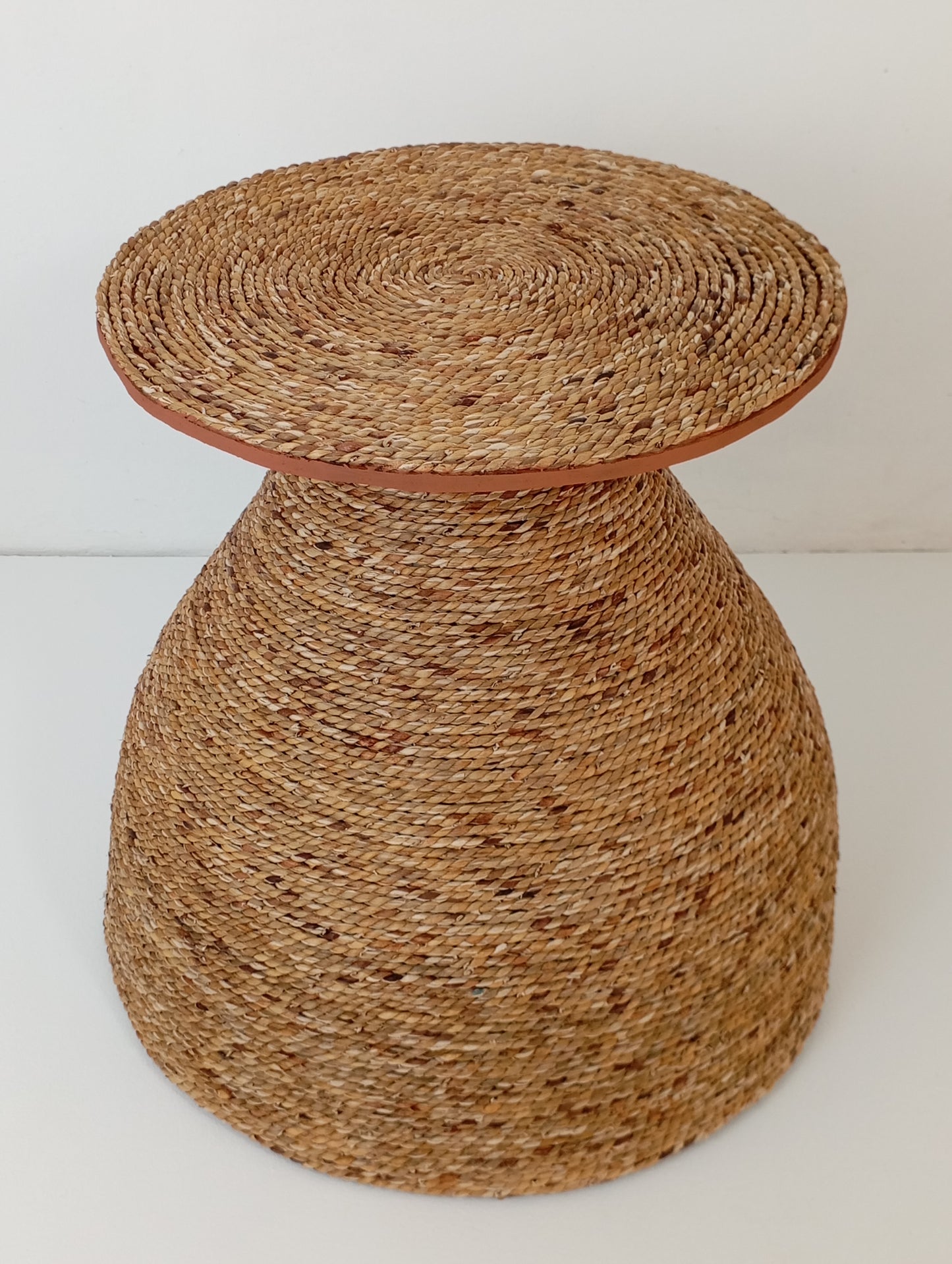 Coffee Table Rattan and Bamboo Coffee Table with Woven Top H-48 cm โต๊ะกาแฟหวายและไม้ไผ่พร้อมพื้นโต๊ะสาน