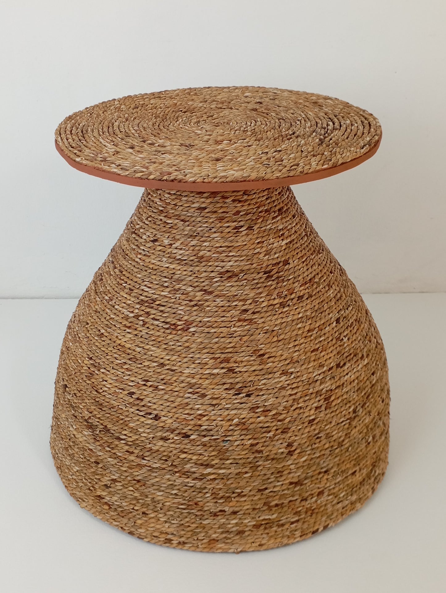 Coffee Table Rattan and Bamboo Coffee Table with Woven Top H-48 cm โต๊ะกาแฟหวายและไม้ไผ่พร้อมพื้นโต๊ะสาน