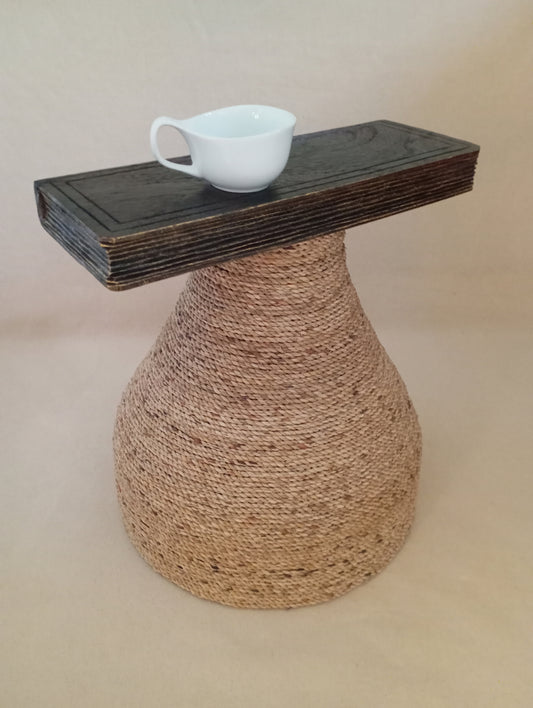 Coffee Table Art Coffee Table "Book" โต๊ะ ต่ำโต๊ะกาแฟ ท็อปโต๊ะสีดำ ท็อปโต๊ะทรงเดิม "หนังสือ"