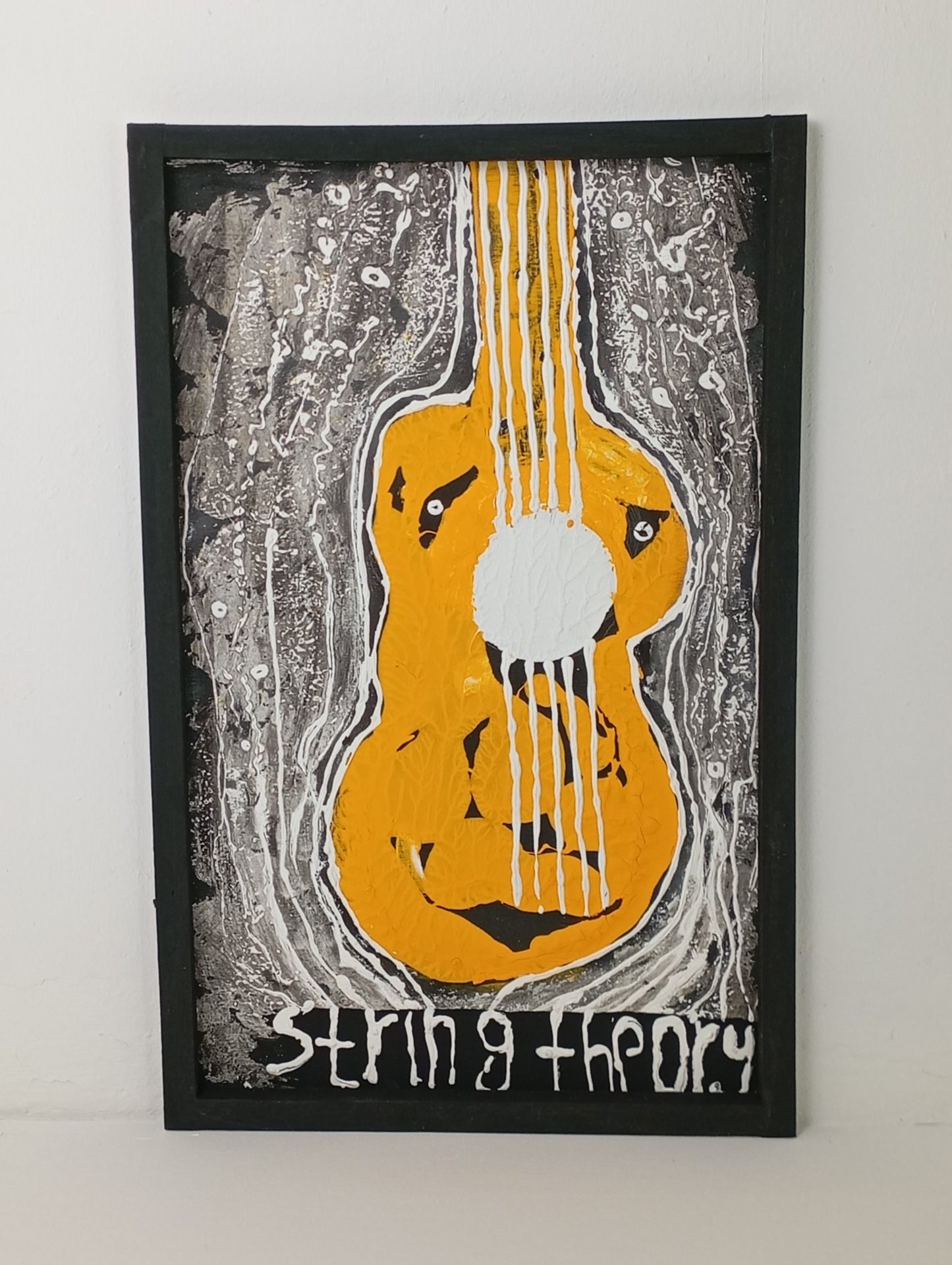 Painting Art Panel "String Theory" จิตรกรรม แผงศิลปะ "String Theory"
