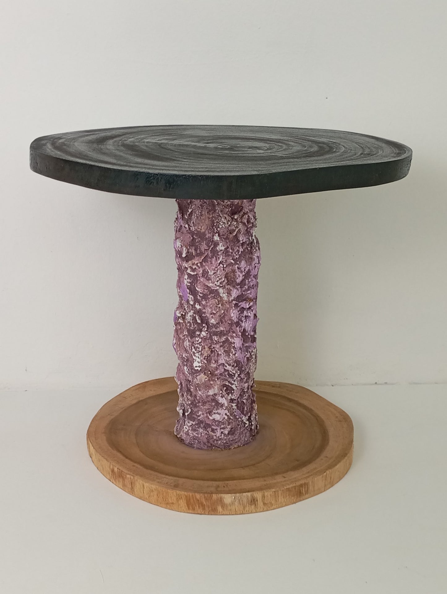 Coffee Table Art with Original Violet Leg โต๊ะกาแฟศิลปะ