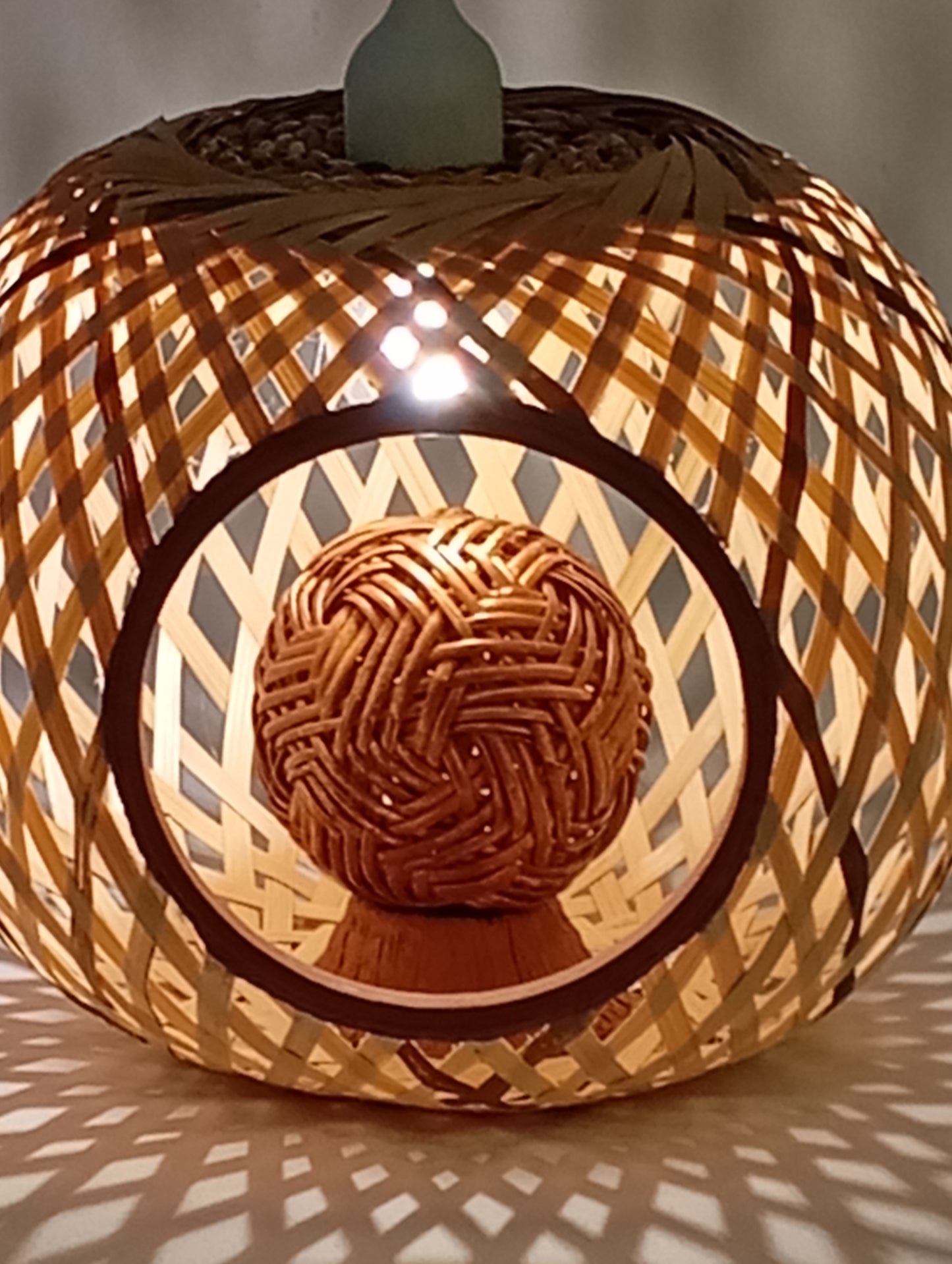 Lamp Made of Rattan “Rescue Bathyscaphe” โคมไฟหวาย “บาธิสคาฟกู้ภัย”