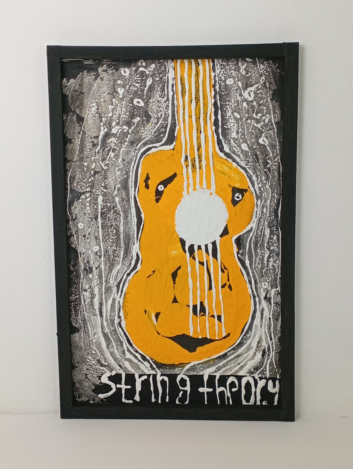 Painting Art Panel "String Theory" จิตรกรรม แผงศิลปะ "String Theory"