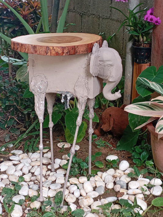 Coffee Table Author’s Side Table “Dali Elephant” โต๊ะกาแฟงานศิลป์ “ช้างดาลี”