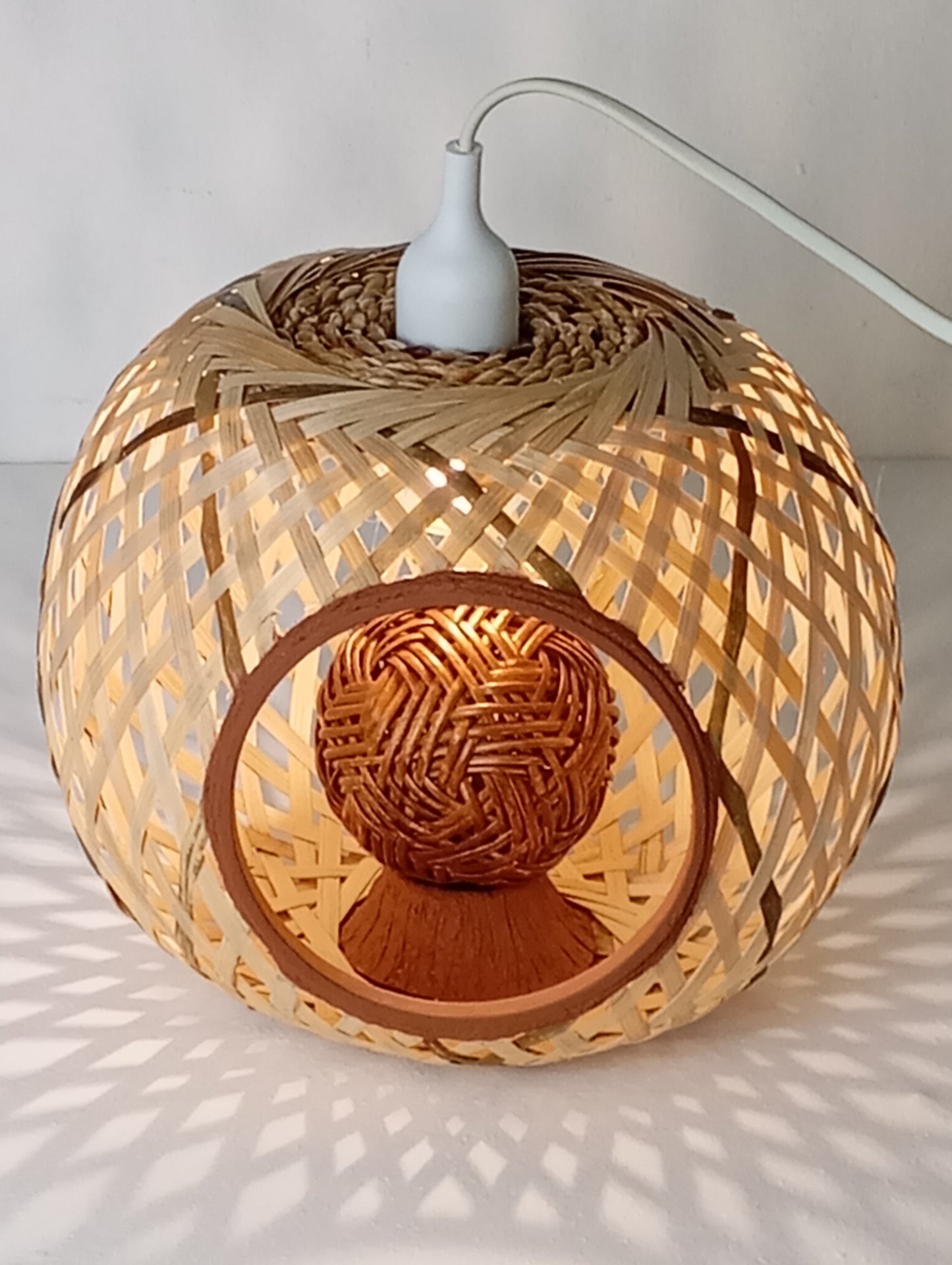 Lamp Made of Rattan “Rescue Bathyscaphe” โคมไฟหวาย “บาธิสคาฟกู้ภัย”