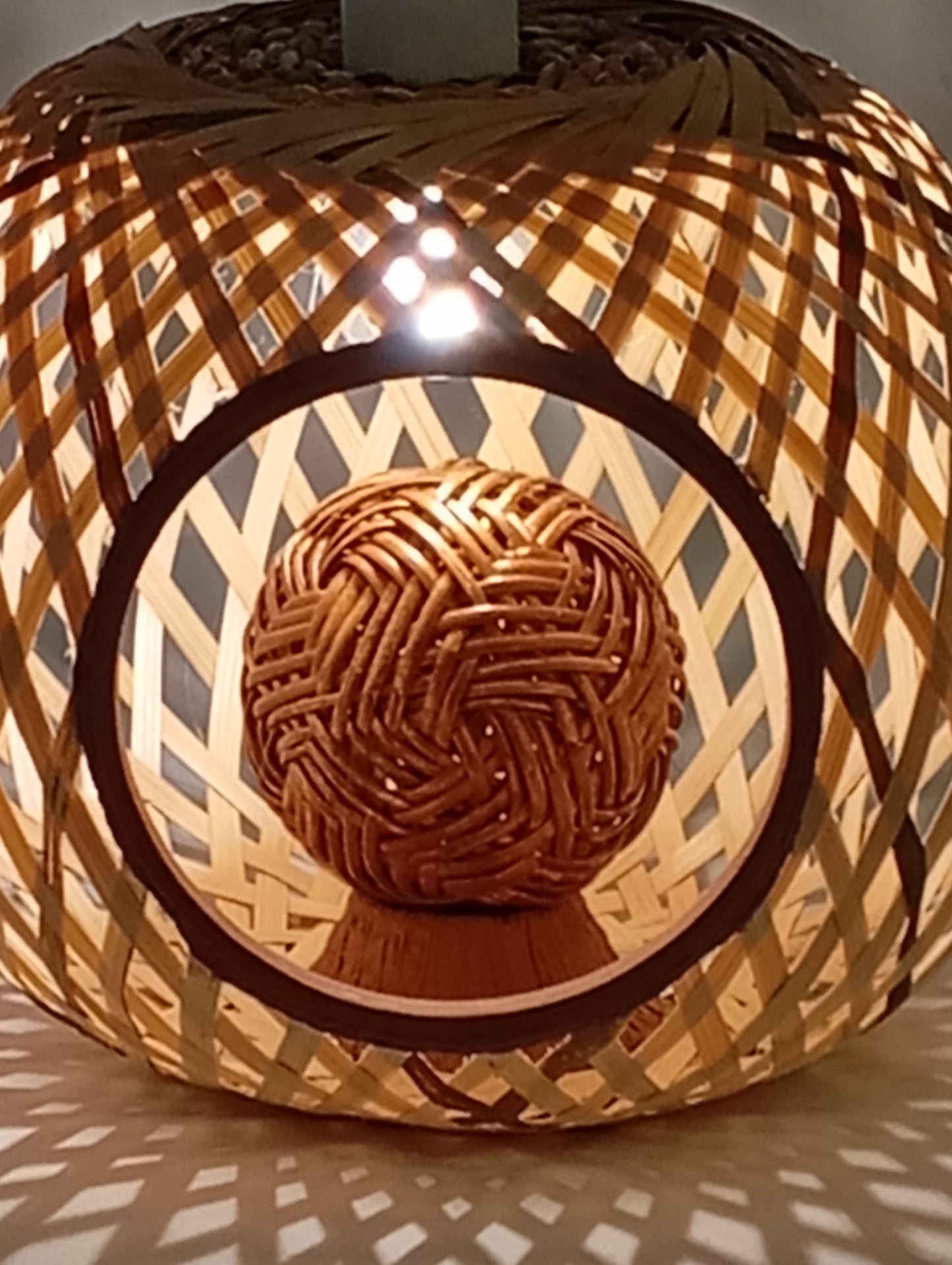 Lamp Made of Rattan “Rescue Bathyscaphe” โคมไฟหวาย “บาธิสคาฟกู้ภัย”