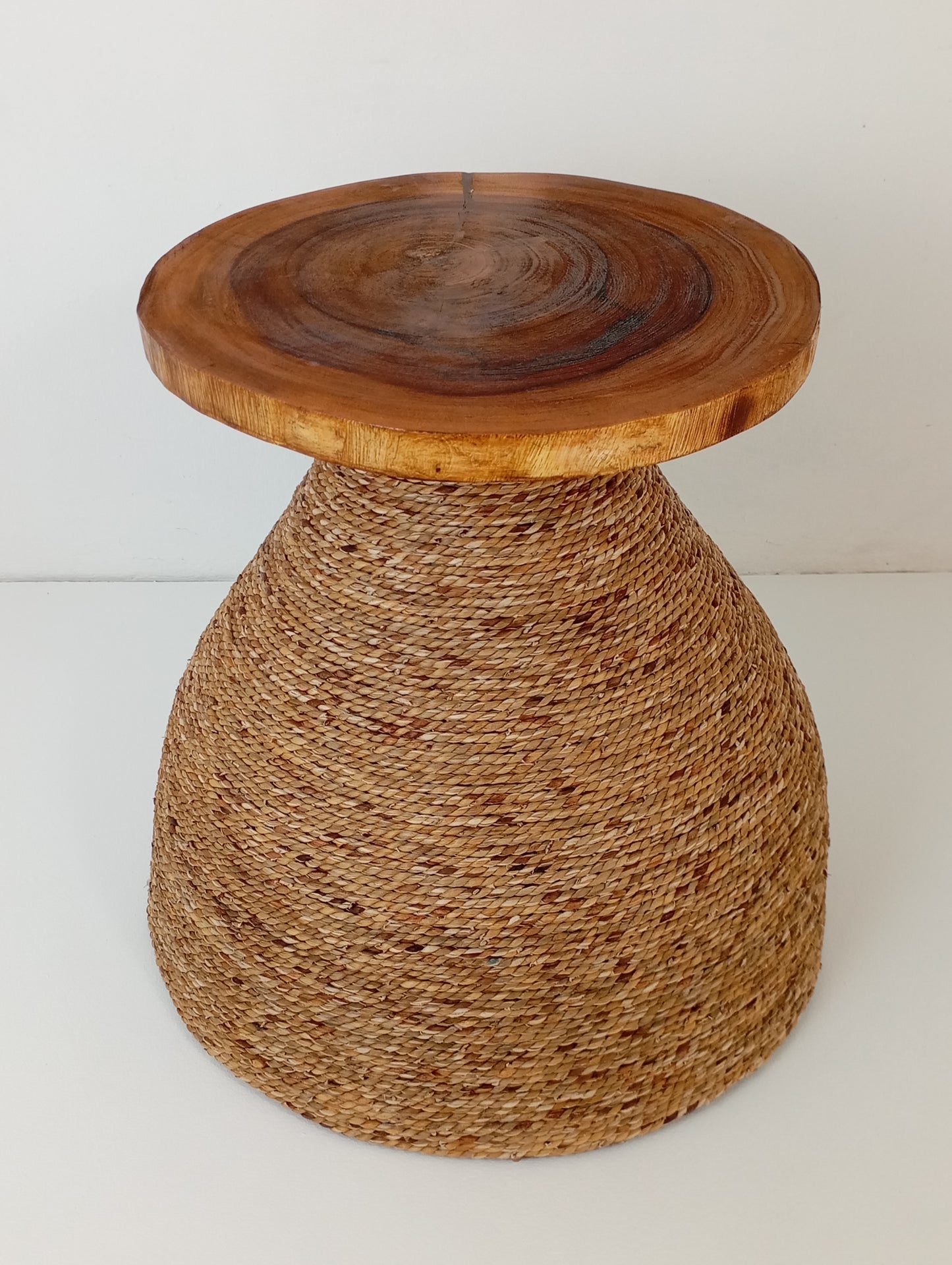 Coffee Table Wooden Rattan Coffee Table H-50 cm โต๊ะ ต่ำ ไม้ โต๊ะกาแฟ