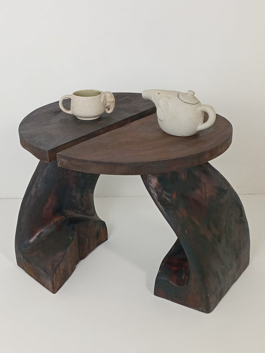 Coffee Table Wooden Two-Piece Table โต๊ะไม้แบบสองชิ้น
