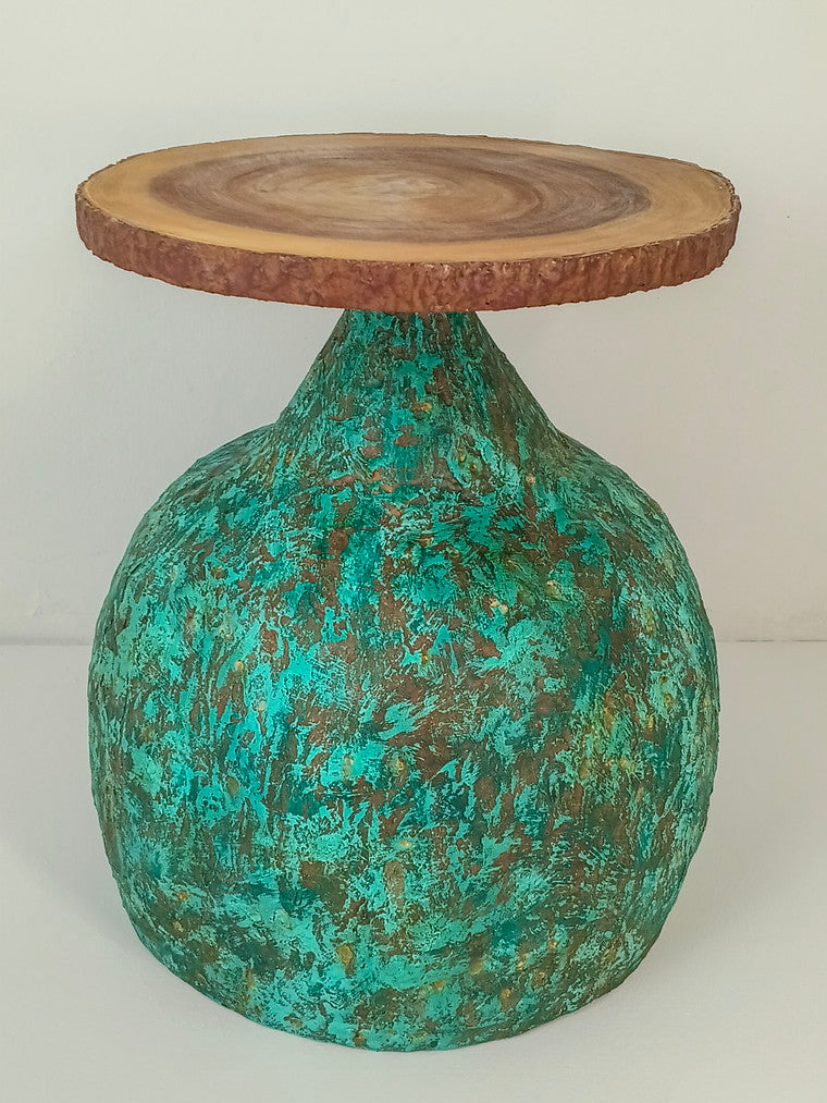 Coffee Table Handmade Sculptural Side Table “Biosphere” โต๊ะ “Biosphere” (ไบโอสเฟียร์)